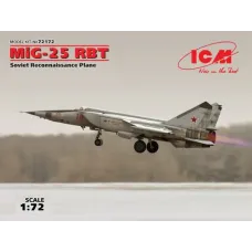 Збірна модель 1:72 Літак МіГ-25 RBT ICM72172
