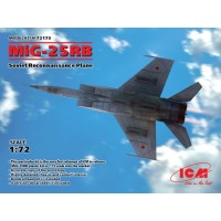 Сборная модель 1:72 Советский самолет-разведчик Миг-25 РБ ICM 72173