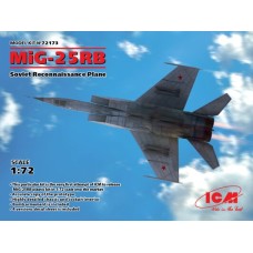 Сборная модель 1:72 Советский самолет-разведчик Миг-25 РБ ICM 72173