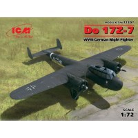 Збірна модель 1:72 Бомбардувальник Дорньє Do 17Z-7 ICM 72307