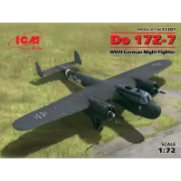 Збірна модель 1:72 Бомбардувальник Дорньє Do 17Z-7 ICM 72307