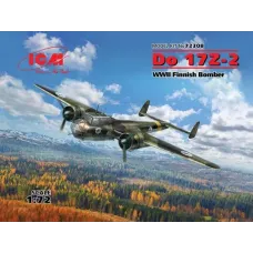 Збірна модель 1:72 Літак Dornier Do-17Z-2 (Фінський) ICM 72308
