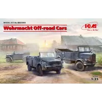 Внедорожные автомобили Вермахта (Kfz.1, Horch 108 Typ 40, L1500A) 1:35