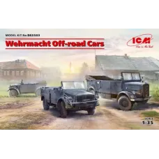 Збірна модель 1:35 Набір Позашляхові автомобілі Вермахту ICM DS3503