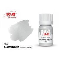 Акрилова фарба Aluminium : Алюміній ICM1023