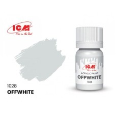 Акрилова фарба Offwhite : Біло-сірий ICM1028