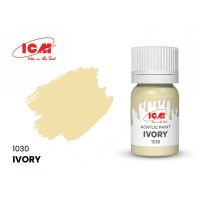 Акриловая краска Ivory : Слоновая кость ICM1030