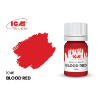 Акриловая краска Blood Red : Кровавый ICM1046