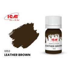 Акрилова фарба Leather Brown : Коричнева шкіра ICM1053