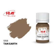 Акрилова фарба Tan Earth : Жовтувато-коричневий ICM1058
