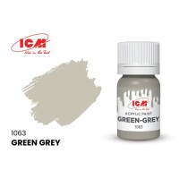 Акриловая краска Green-Grey : Серо-зелёный ICM1063
