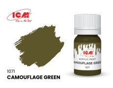 Акрилова фарба Camouflage Green : Камуфляжний зелений ICM1071