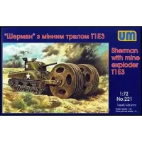 Танк М4А1 з мінним підривником Т1Е3