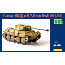 Немецкий танк Panzer 38 (t) с пушкой 7.5 cm KwK 40 l/48