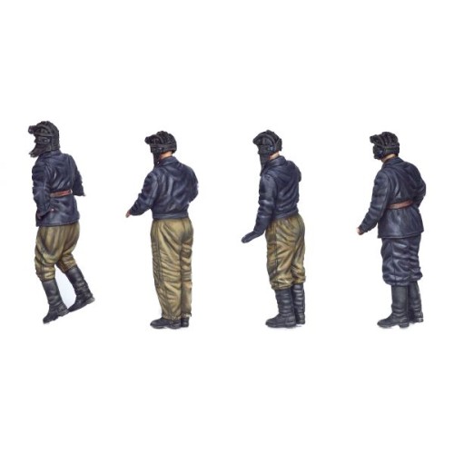 Фигуры и миниатюры Сборная модель 1:35 Фигуры Советский экипаж огнеметного или тяжелого танка МиниАрт 35254