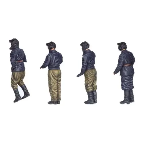 Фігури та мініатюри Збірна модель 1:35 Фігури Радянський екіпаж вогнеметного або важкого танка MiniArt 35254