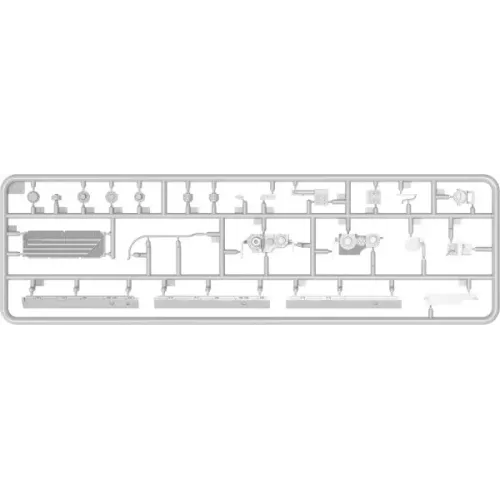 Бронетехника и артиллерия Сборная модель 1:35 Комплект трансмиссии Т-54 (ранний) МиниАрт 37051