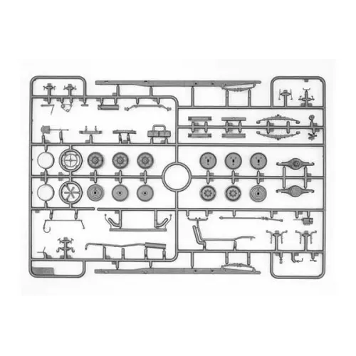 Бронетехника и артиллерия Германский грузовой автомобиль Typ L3000S, 2 МВ 1:35