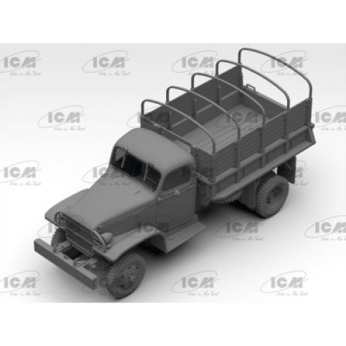Авто-мото Збірна модель 1:35 Chevrolet G7107 Армійська вантажівка Другої світової війни ICM 35593