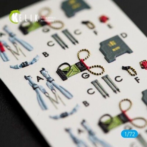 Декалі RF-4EJ Phantom II 3D декаль інтер'єр для комплекту FineMolds 1:72 KELIK K72022