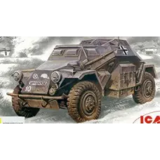 Збірна модель 1:72 Німецький бронеавтомобіль радіозв'язку Sd.Kfz.260 ICM 72431