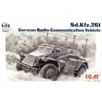 Збірна модель 1:72 Німецький бронеавтомобіль Sd.Kfz.261 ICM 72441