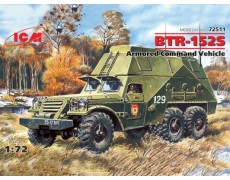 Збірна модель 1:72 Бронетранспортер БТР-152S пересувний командний пункт ICM 72511