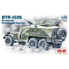 Збірна модель 1:72 Бронетранспортер БТР-152К ICM 72521