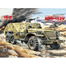 Збірна модель 1:72 Бронетранспортер БТР-152 ICM 72531