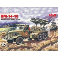Збірна модель 1:72 Радянська РСЗВ БM-14-16 ICM 72581