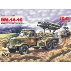 Збірна модель 1:72 Радянська РСЗВ БM-14-16 ICM 72581