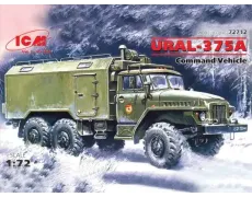 Збірна модель 1:72  Вантажівка рухомий командний пункт Урал 375A ICM 72712