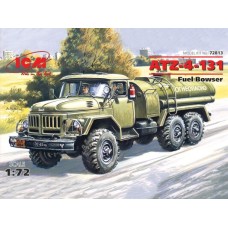 Збірна модель 1:72  Автомобіль паливозаправник АТЗ-5-375 ICM 72813