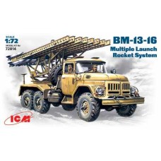 Збірна модель 1:72 Радянська РСЗО BM-13-16 «Катюша» ICM 72814