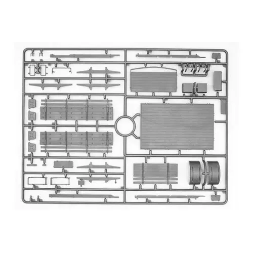 Бронетехника и артиллерия Германский грузовой автомобиль Typ L3000S, 2 МВ 1:35