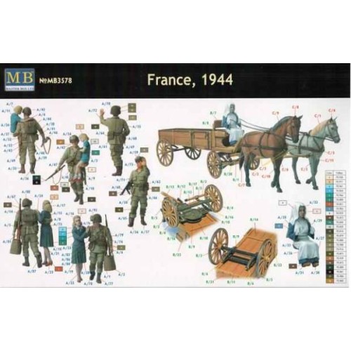 Фігури та мініатюри Франція 1944