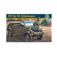 Немецкий автомобиль Volkswagen Typ 82 Kubelwagen 1:35