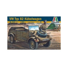 Немецкий автомобиль Volkswagen Typ 82 Kubelwagen 1:35