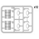 Наборы деталировки Сборная модель 1:35 Набор Немецкие 200-литровые бочки для горючего Миниарт 35597