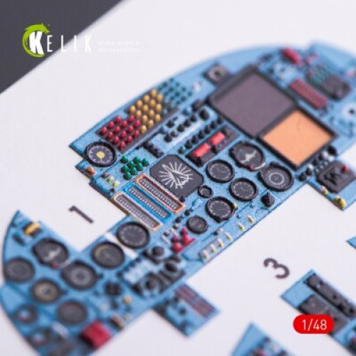 Декалі SU-24 3D декаль інтер'єр для комплекту Trumpeter 1:48 KELIK K48025