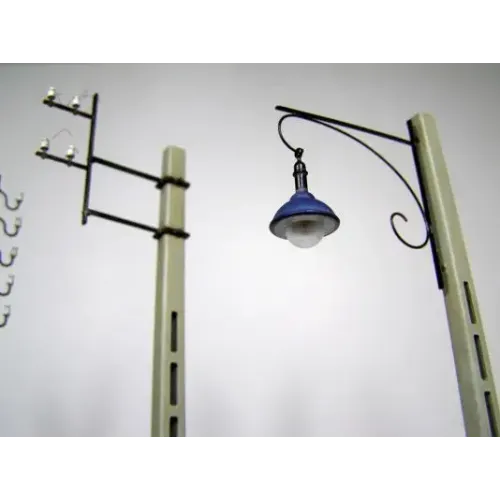 Будівлі та елементи Збірна модель 1:35 Бетонні телеграфні стовпи MiniArt 35563