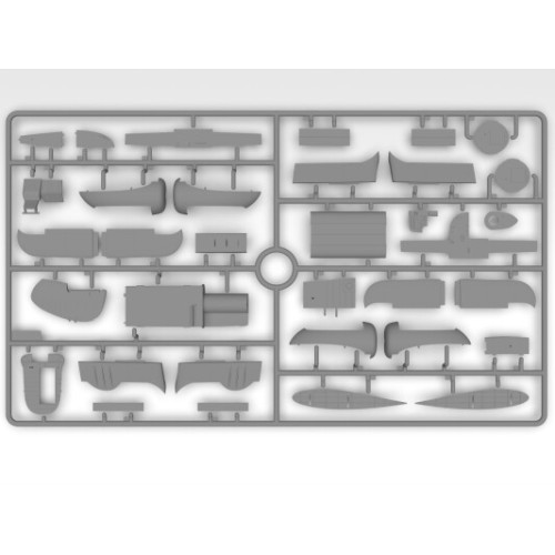 Сборная модель самолета Сборная модель 1:48 самолет Бристоль Бофорт Mk.I. ICM 48314 1:48