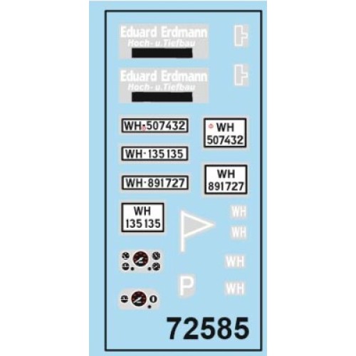 Авто-мото Збірна модель 1:72 Німецька вантажівка V-8 модель 51 ACE 72585