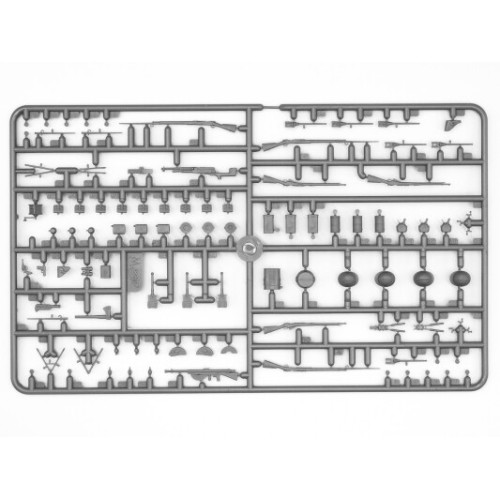 Фигуры и миниатюры Сборная модель 1:35 Фигуры Французская пехота на марше (1914) ICM 35705