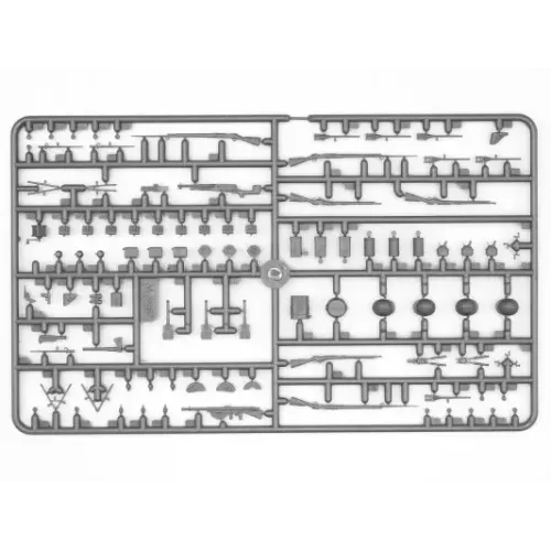 Фігури та мініатюри Збірна модель 1:35 Фігури Французька піхота на марші (1914) ICM 35705