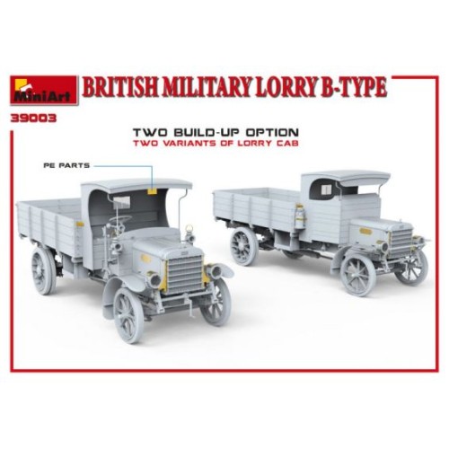Авто-мото Збірна модель 1:35 Британська військова вантажівка B-Type MiniArt 39003