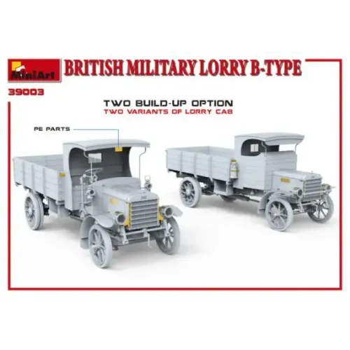 Авто-мото Збірна модель 1:35 Британська військова вантажівка B-Type MiniArt 39003