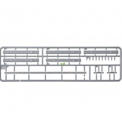 Вагоны и поезда Сборная модель 1:35 Железнодорожная платформа 16,5 т Миниарт 39004