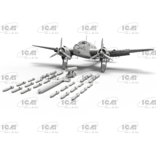 Сборная модель самолета Сборная модель 1:48 самолет Бристоль Бофорт Mk.I. ICM 48314 1:48