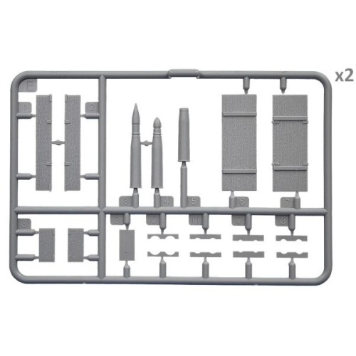 Наборы деталировки Сборная модель 1:35 Набор Советские ящики с снарядами МиниАрт 35261